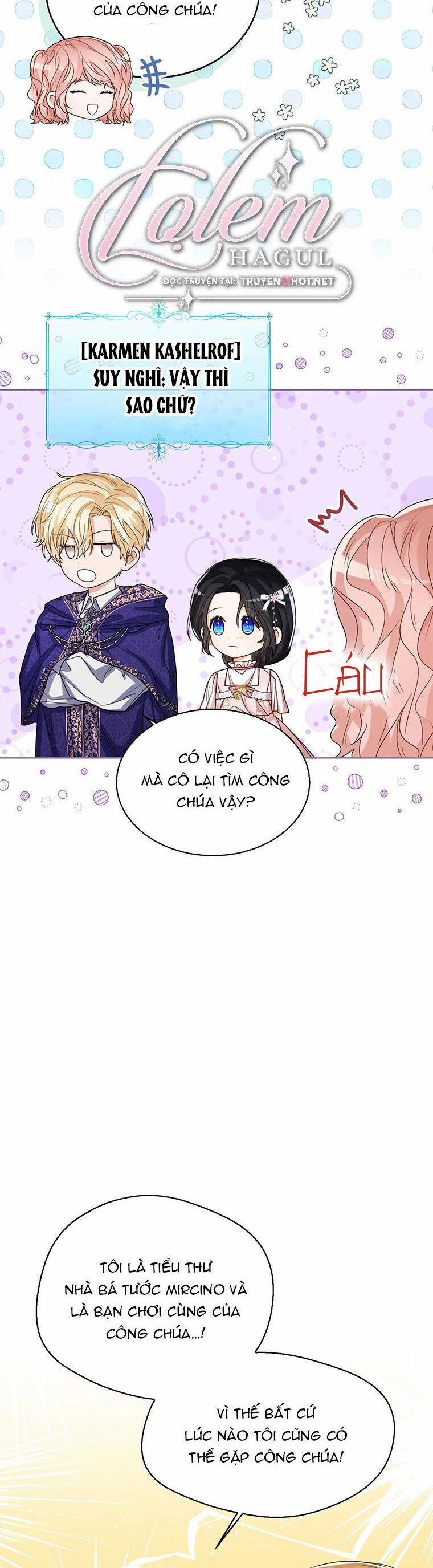 Công Chúa Bé Con Nhìn Vào Cửa Sổ Trạng Thái 55 trang 26