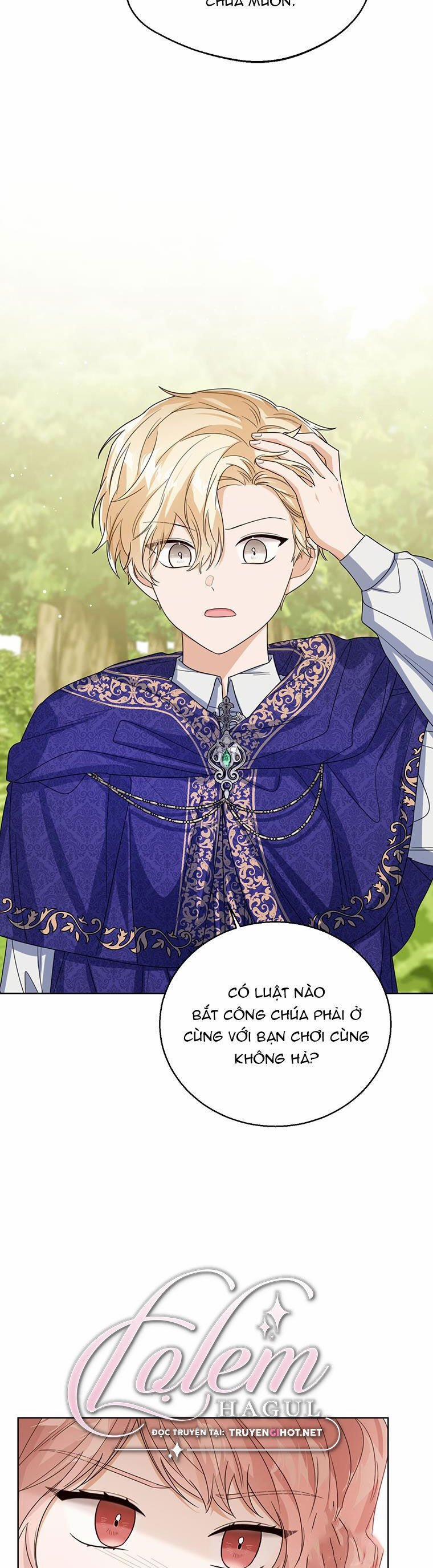 Công Chúa Bé Con Nhìn Vào Cửa Sổ Trạng Thái 55 trang 28