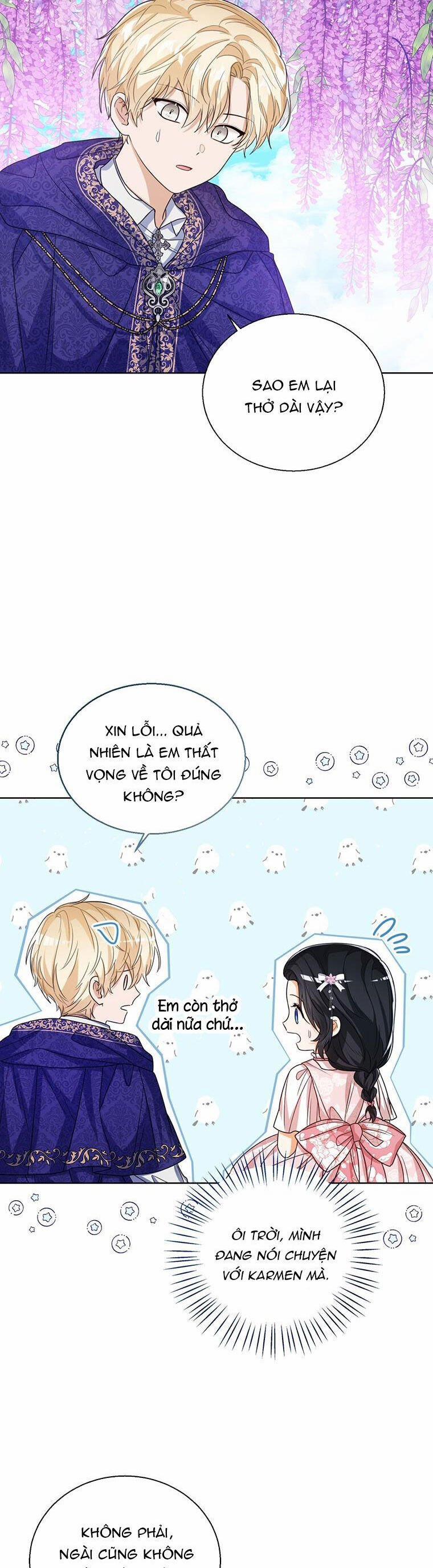 Công Chúa Bé Con Nhìn Vào Cửa Sổ Trạng Thái 55 trang 3