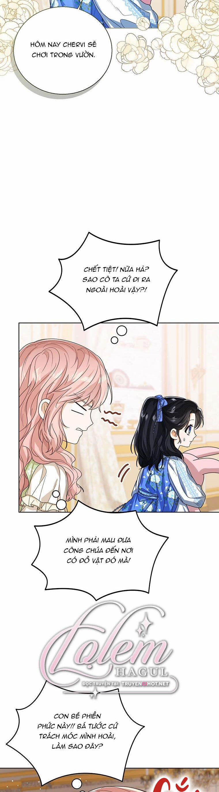 Công Chúa Bé Con Nhìn Vào Cửa Sổ Trạng Thái 55 trang 35