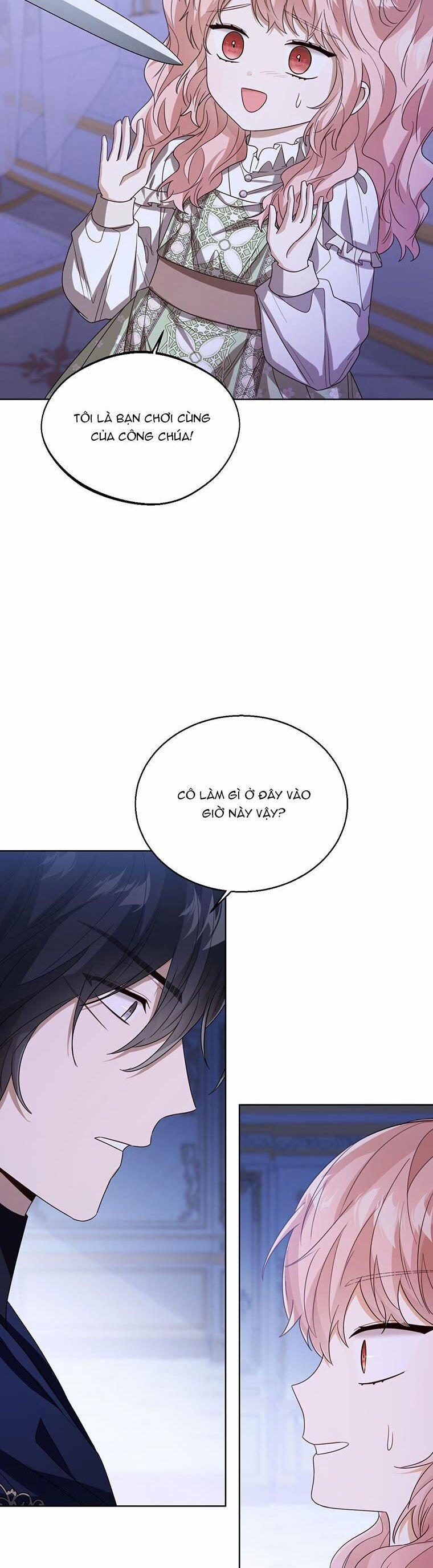 Công Chúa Bé Con Nhìn Vào Cửa Sổ Trạng Thái 55 trang 45