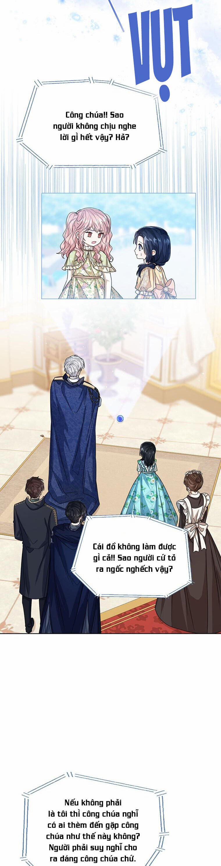 Công Chúa Bé Con Nhìn Vào Cửa Sổ Trạng Thái 56 trang 23