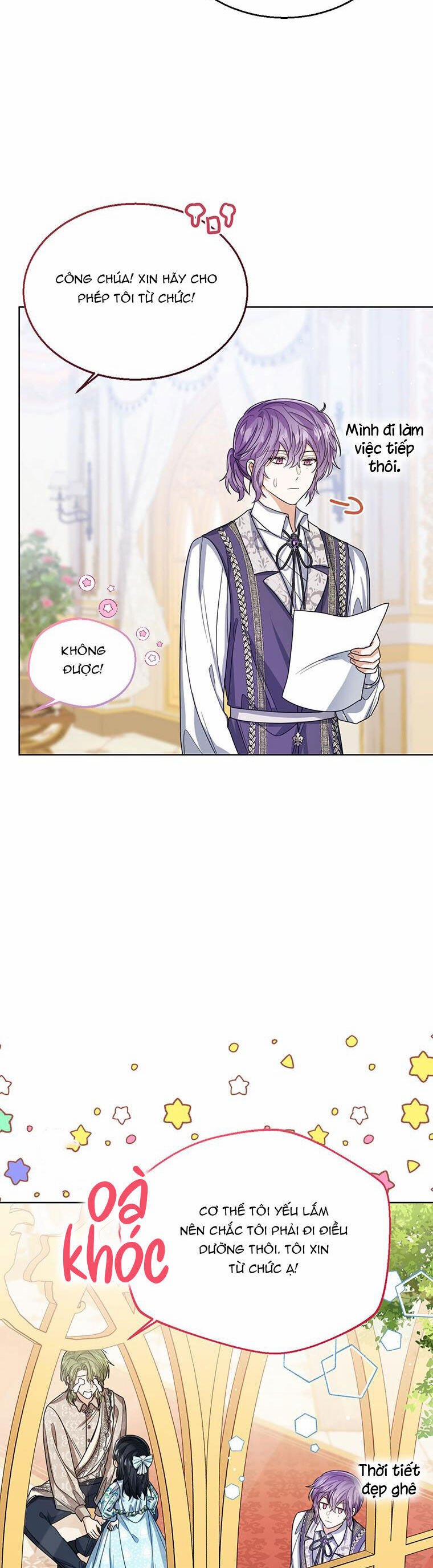 Công Chúa Bé Con Nhìn Vào Cửa Sổ Trạng Thái 58 trang 45