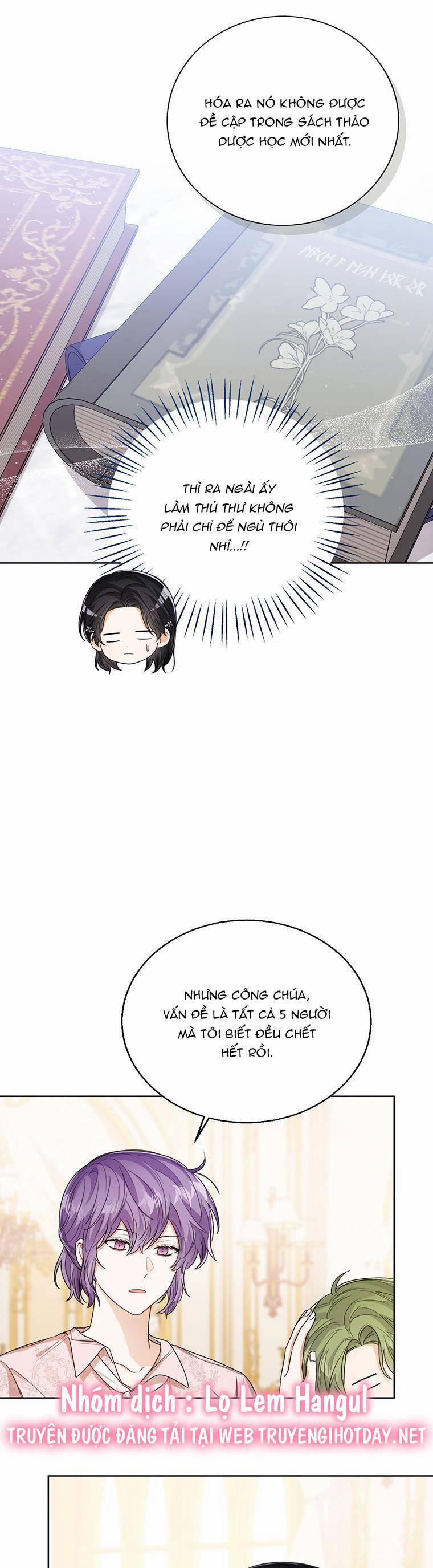 Công Chúa Bé Con Nhìn Vào Cửa Sổ Trạng Thái 59 trang 8