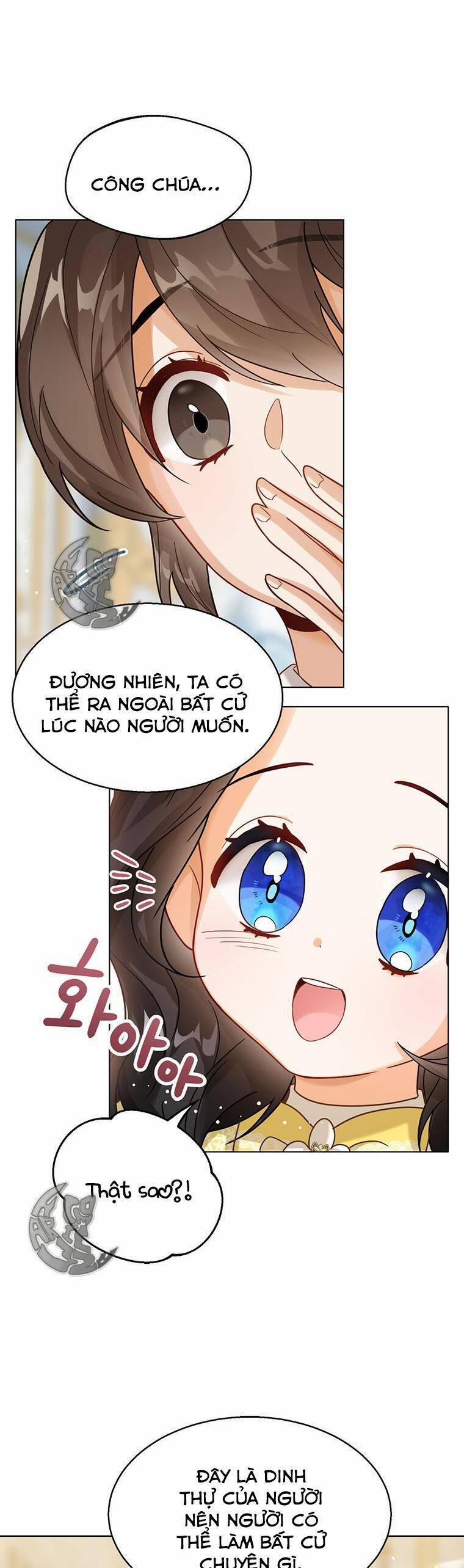 Công Chúa Bé Con Nhìn Vào Cửa Sổ Trạng Thái 6 trang 39