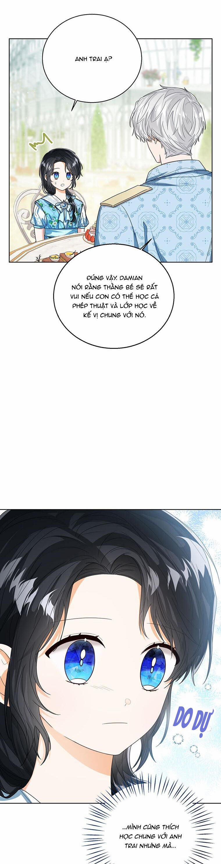 Công Chúa Bé Con Nhìn Vào Cửa Sổ Trạng Thái 61 trang 5