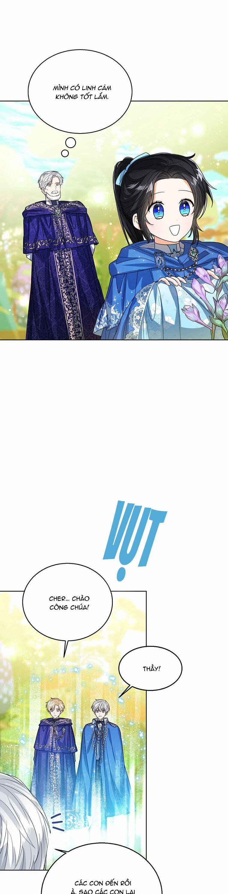 Công Chúa Bé Con Nhìn Vào Cửa Sổ Trạng Thái 62 trang 11