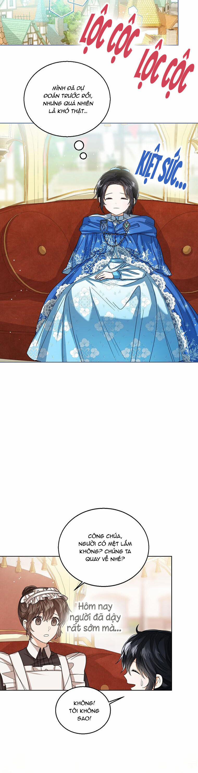 Công Chúa Bé Con Nhìn Vào Cửa Sổ Trạng Thái 62 trang 16