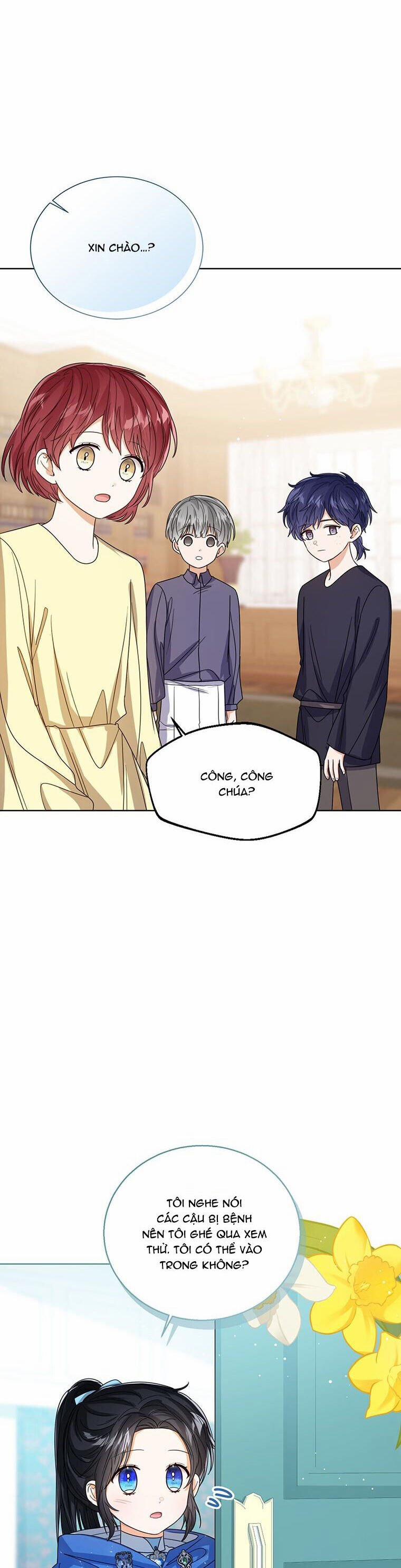 Công Chúa Bé Con Nhìn Vào Cửa Sổ Trạng Thái 62 trang 32