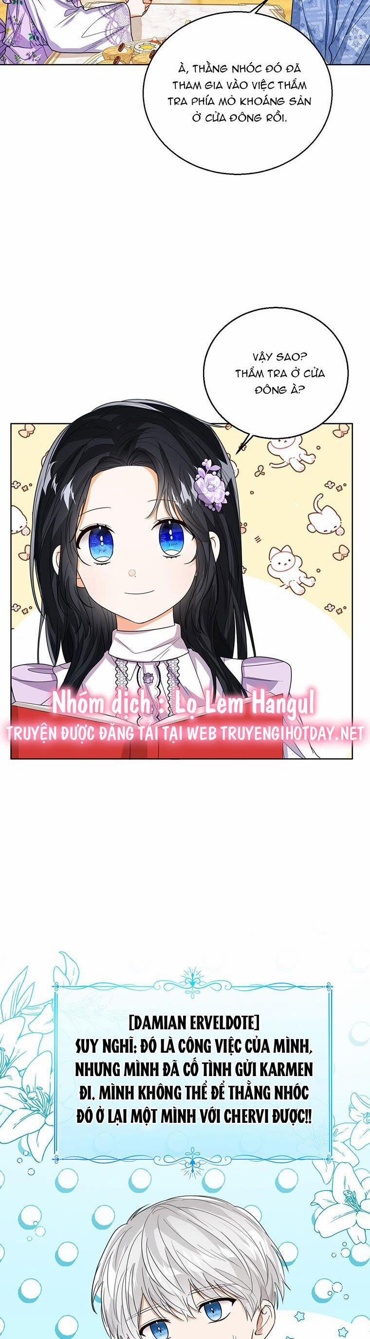 Công Chúa Bé Con Nhìn Vào Cửa Sổ Trạng Thái 63 trang 1