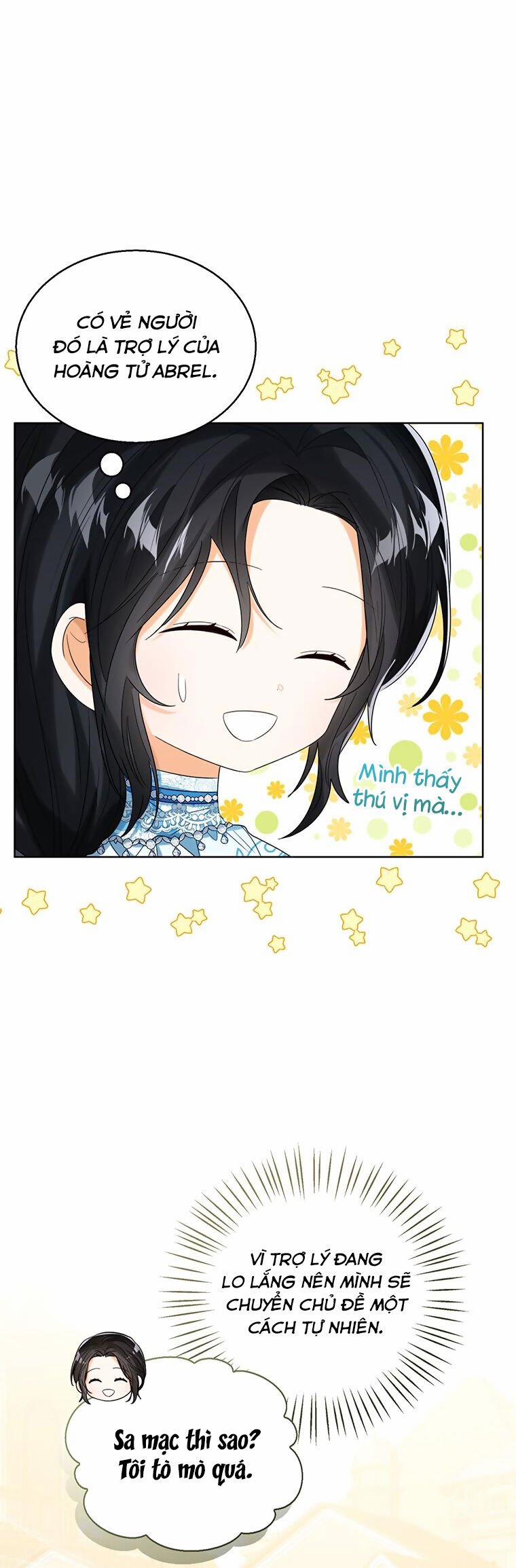 Công Chúa Bé Con Nhìn Vào Cửa Sổ Trạng Thái 73 trang 19