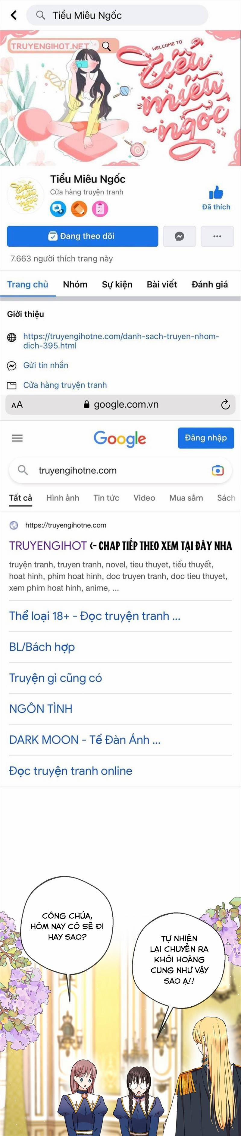 Công Chúa Ngoài Giá Thú 55 trang 0