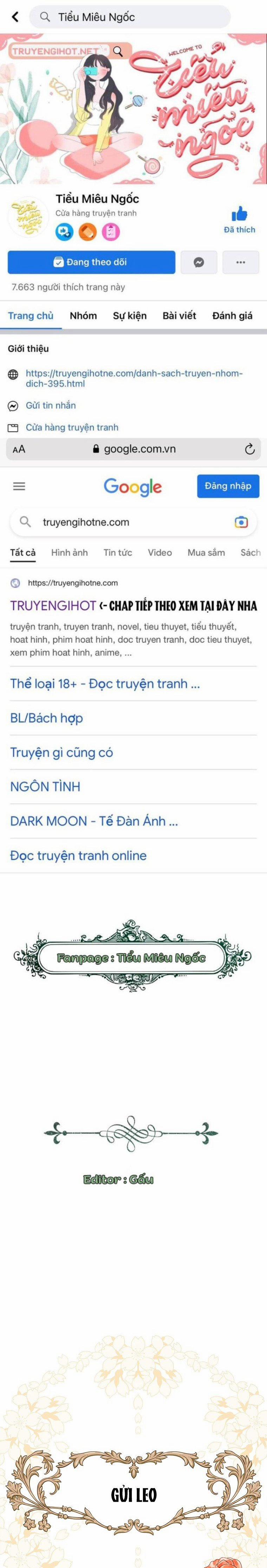 Công Chúa Ngoài Giá Thú 68 trang 0