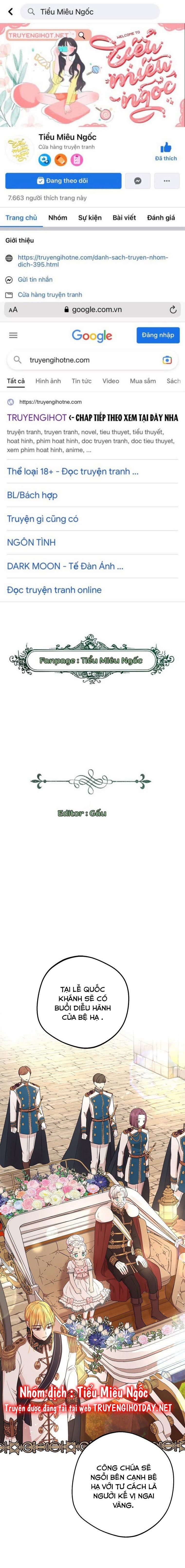 Công Chúa Ngoài Giá Thú 73 trang 0