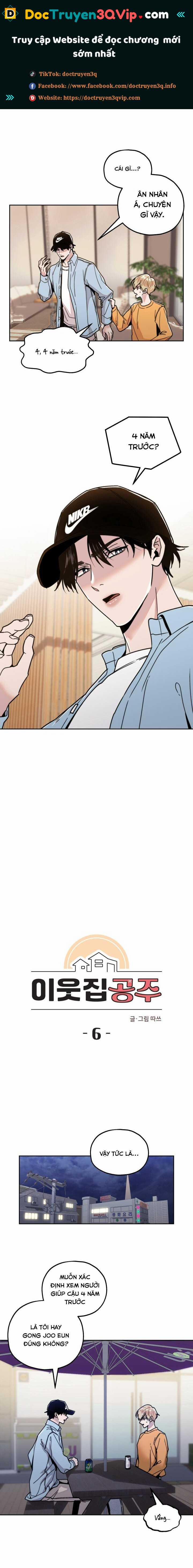 Công Chúa Nhà Bên 6 trang 0