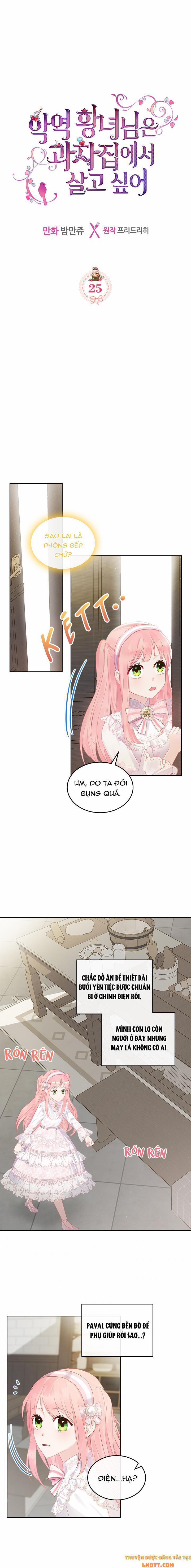 Công Chúa Phản Diện Muốn Sống Trong Cửa Hàng Bánh Ngọt 25 trang 0