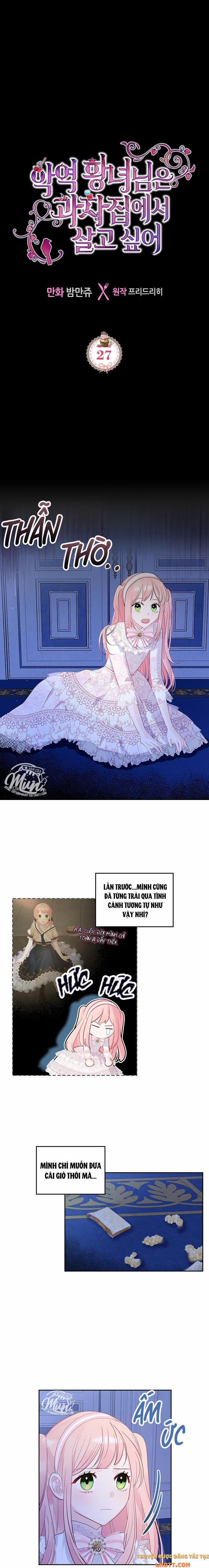 Công Chúa Phản Diện Muốn Sống Trong Cửa Hàng Bánh Ngọt 27 trang 0