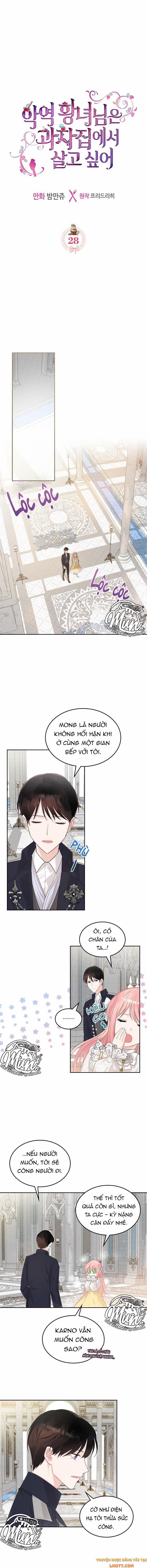 Công Chúa Phản Diện Muốn Sống Trong Cửa Hàng Bánh Ngọt 28 trang 0