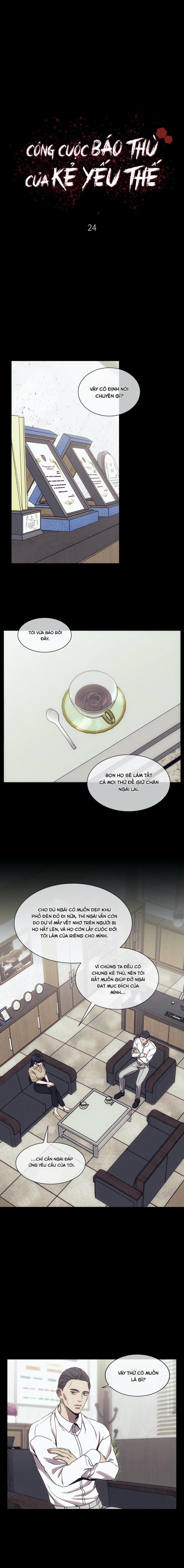 Công Cuộc Báo Thù Của Kẻ Yếu Thế 24 trang 3