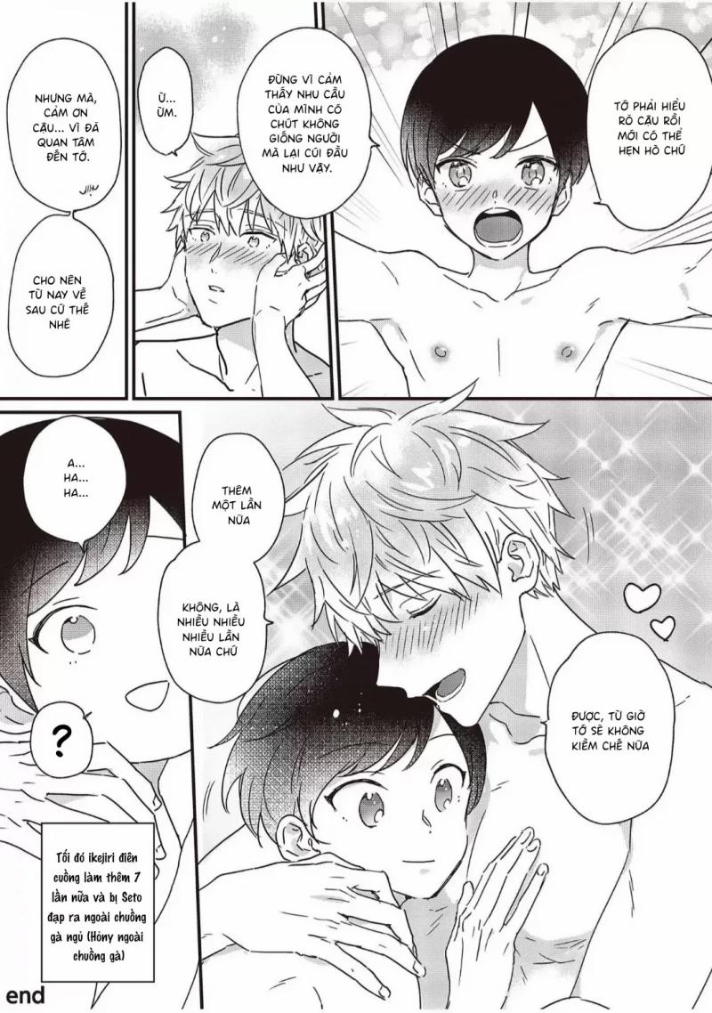 Công Cuộc Khủng Bố Tình Yêu 0 Extra trang 22