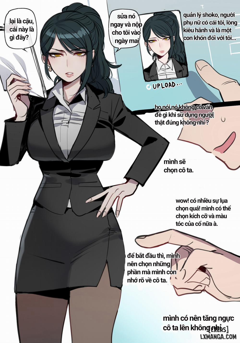 Công ty tạo chế tạo waifu Oneshot 2 trang 2