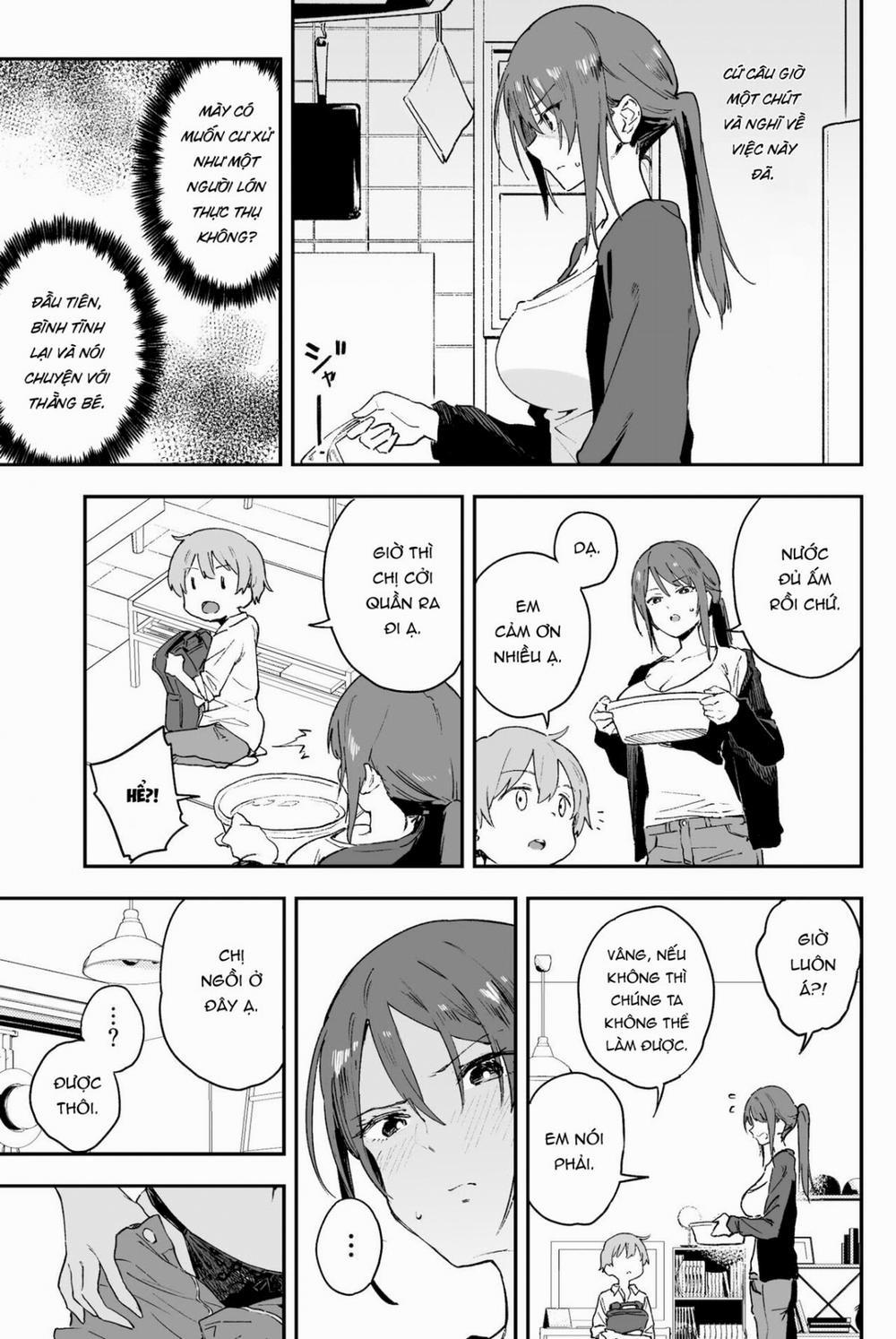 Cool Onee-san has a problem that I can't tell anyone Oneshot trang 8