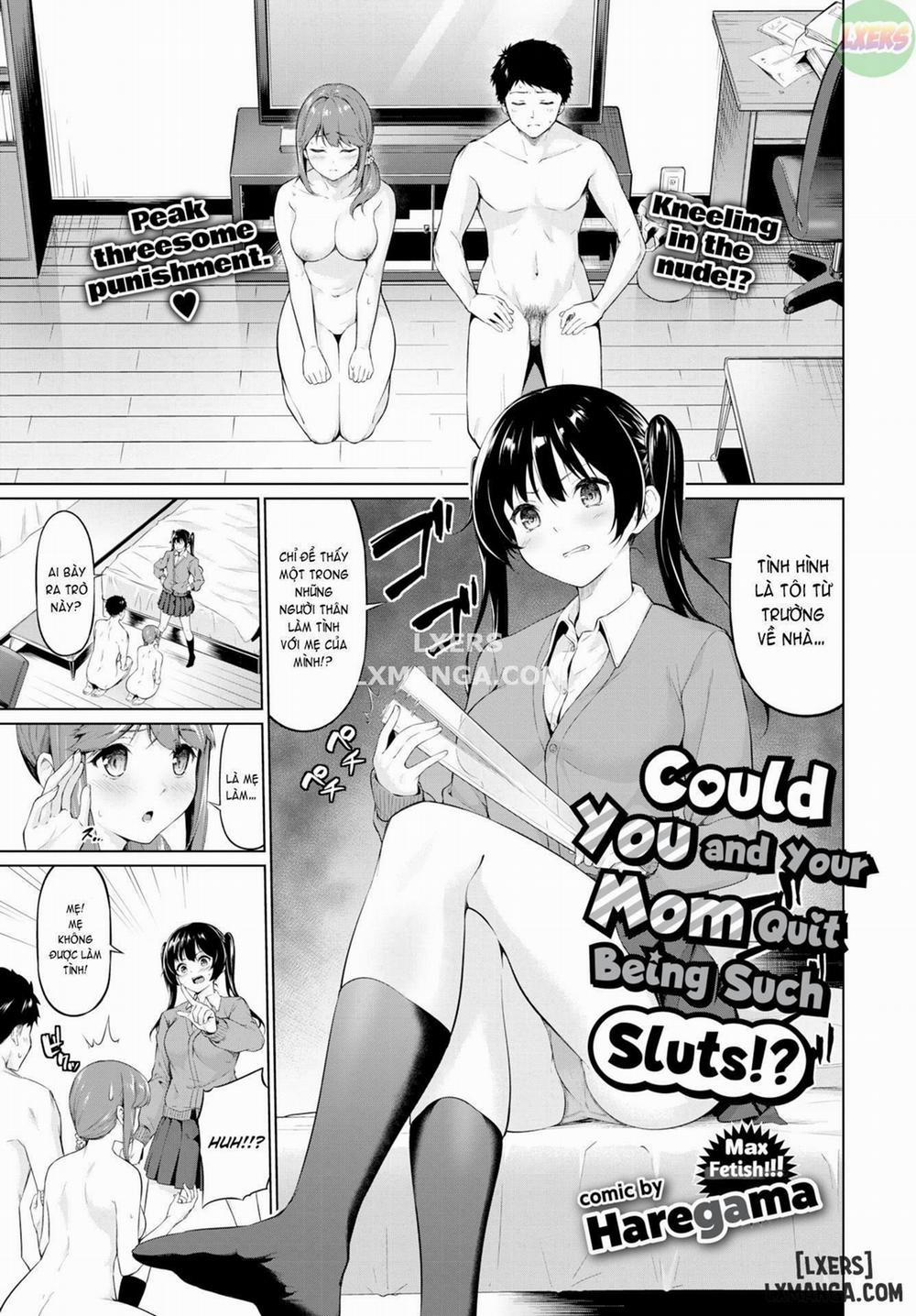 Could You and Your Mom Quit Being Such Sluts Oneshot trang 0