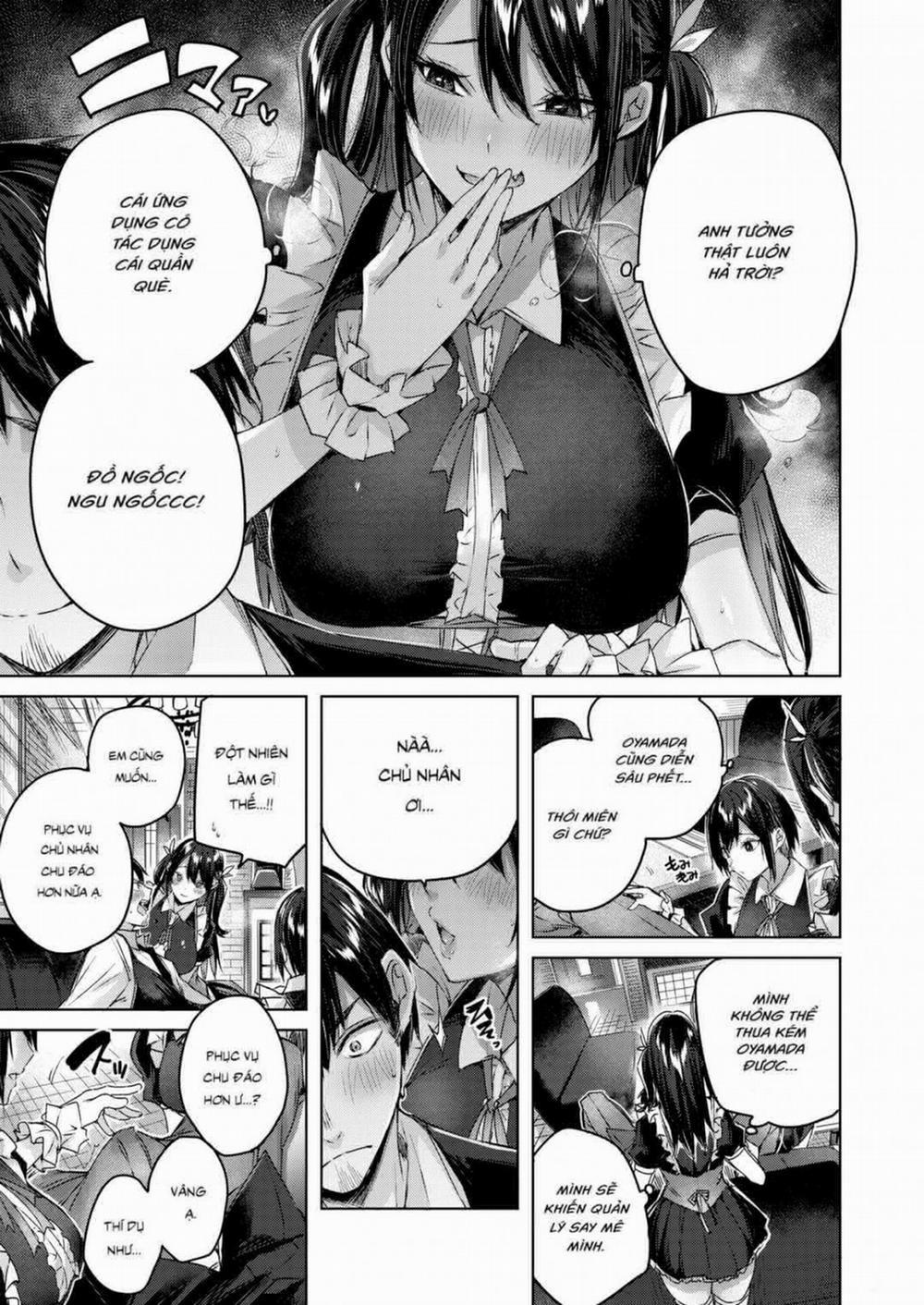 Cứ Ngỡ Hai Nàng Hầu Bị Thôi Miên Oneshot trang 7