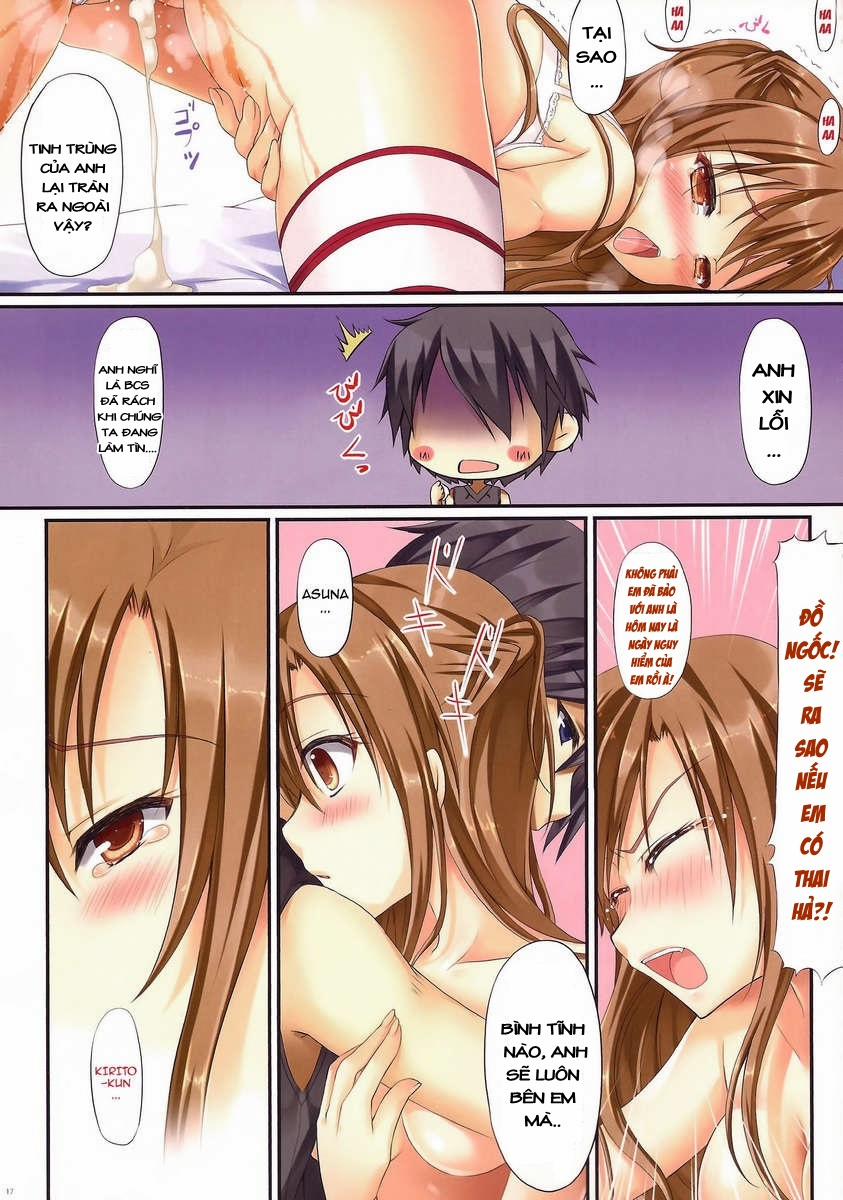 Cumming Inside Asuna 100% Raw (Sword Art Online) 2 trang 10