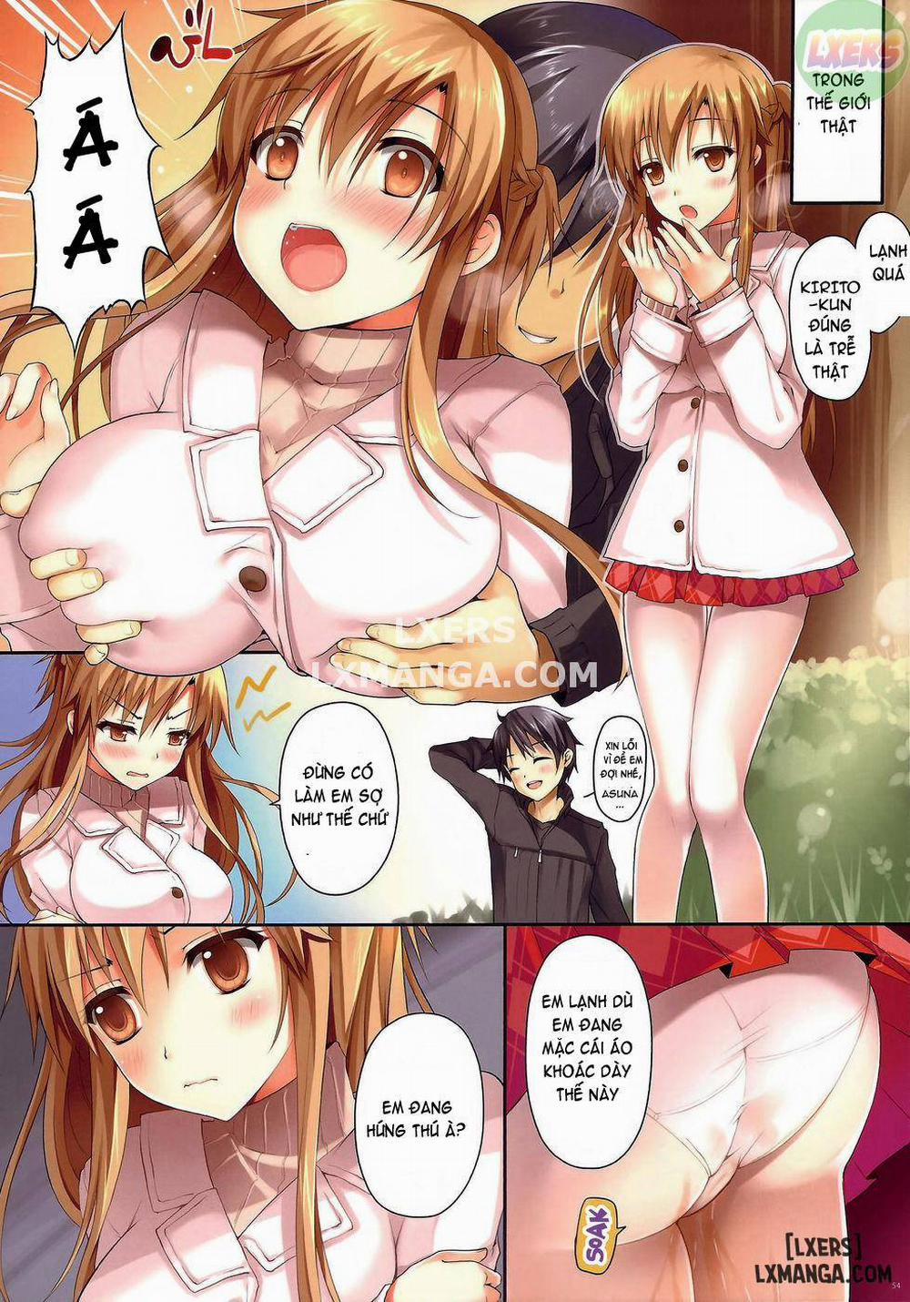 Cumming Inside Asuna 100% Raw 2 END trang 22