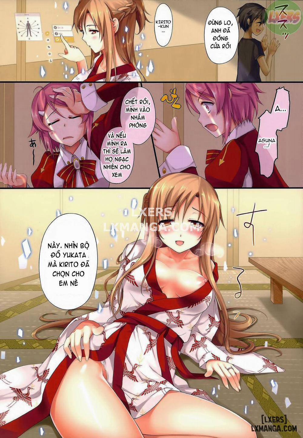 Cumming Inside Asuna 100% Raw 2 END trang 5