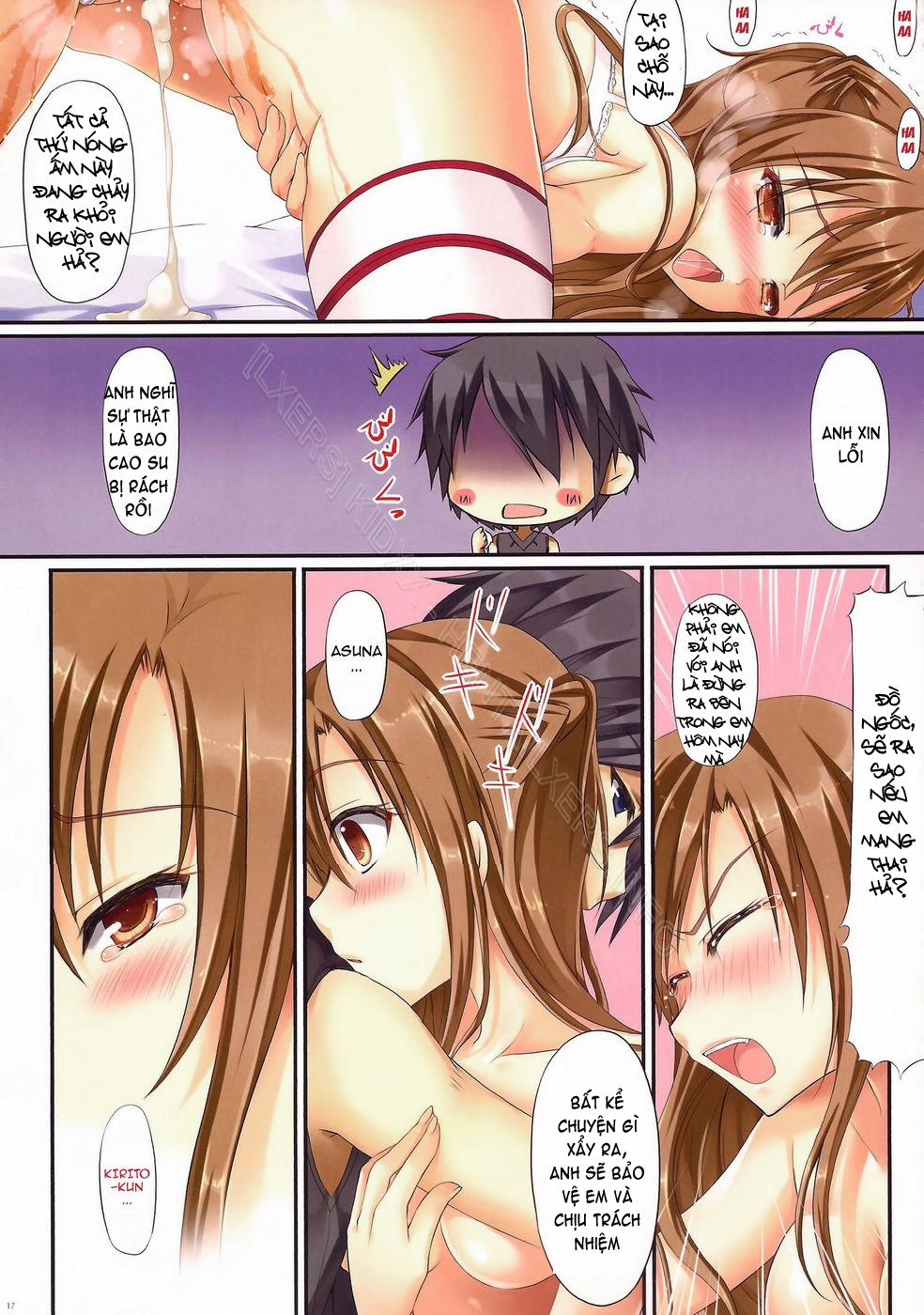 Cumming Inside Asuna 100% (Sword Art Online) 1 trang 15