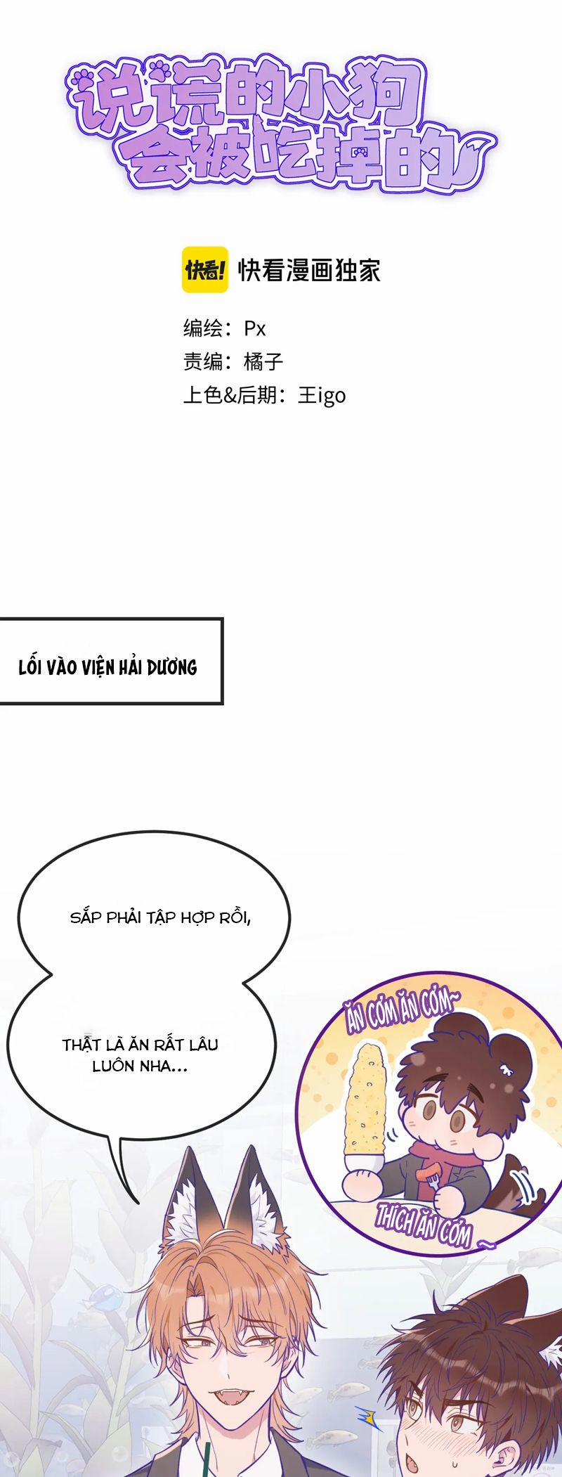 Cún Con Nói Dối Sẽ Bị Ăn Mất 17 trang 1