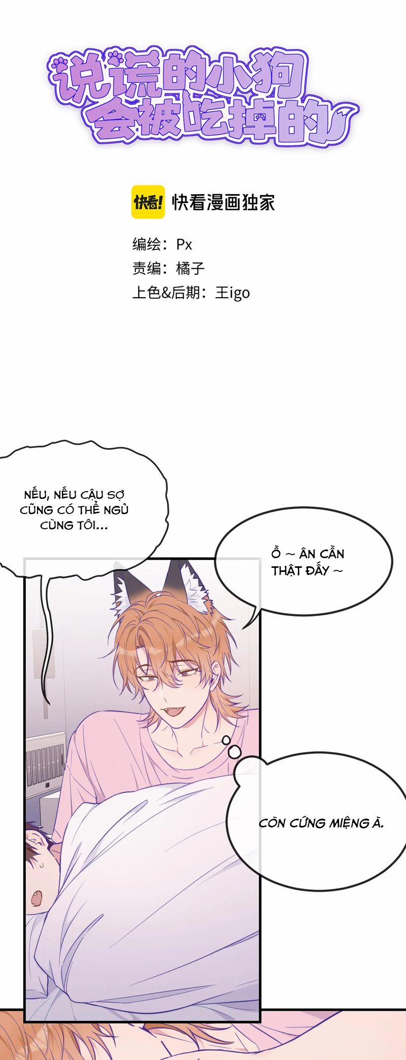 Cún Con Nói Dối Sẽ Bị Ăn Mất 18 trang 1