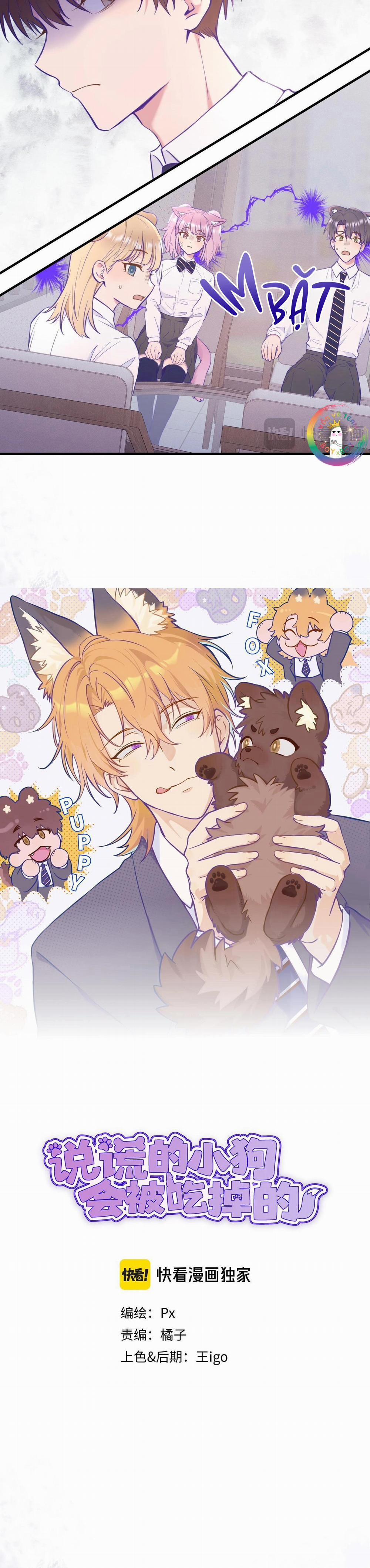 Cún Con Nói Dối Sẽ Bị Ăn Thịt 12 trang 2