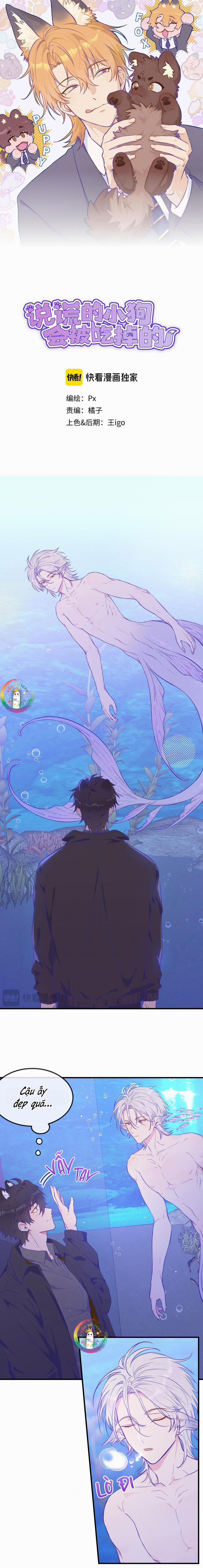 Cún Con Nói Dối Sẽ Bị Ăn Thịt 15 trang 1