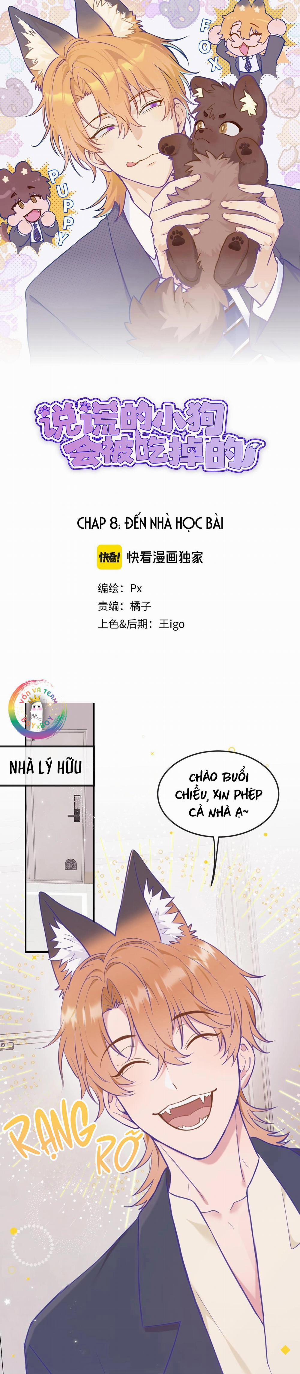 Cún Con Nói Dối Sẽ Bị Ăn Thịt 8 trang 1