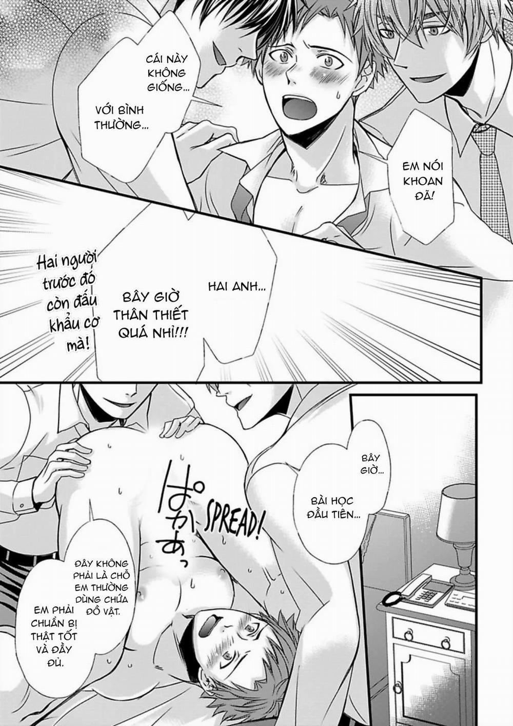 Cuộc Chơi Ba Người Của Trai Thẳng – Hai Chàng Trai Đang Theo Đuổi Tôi 11 trang 12