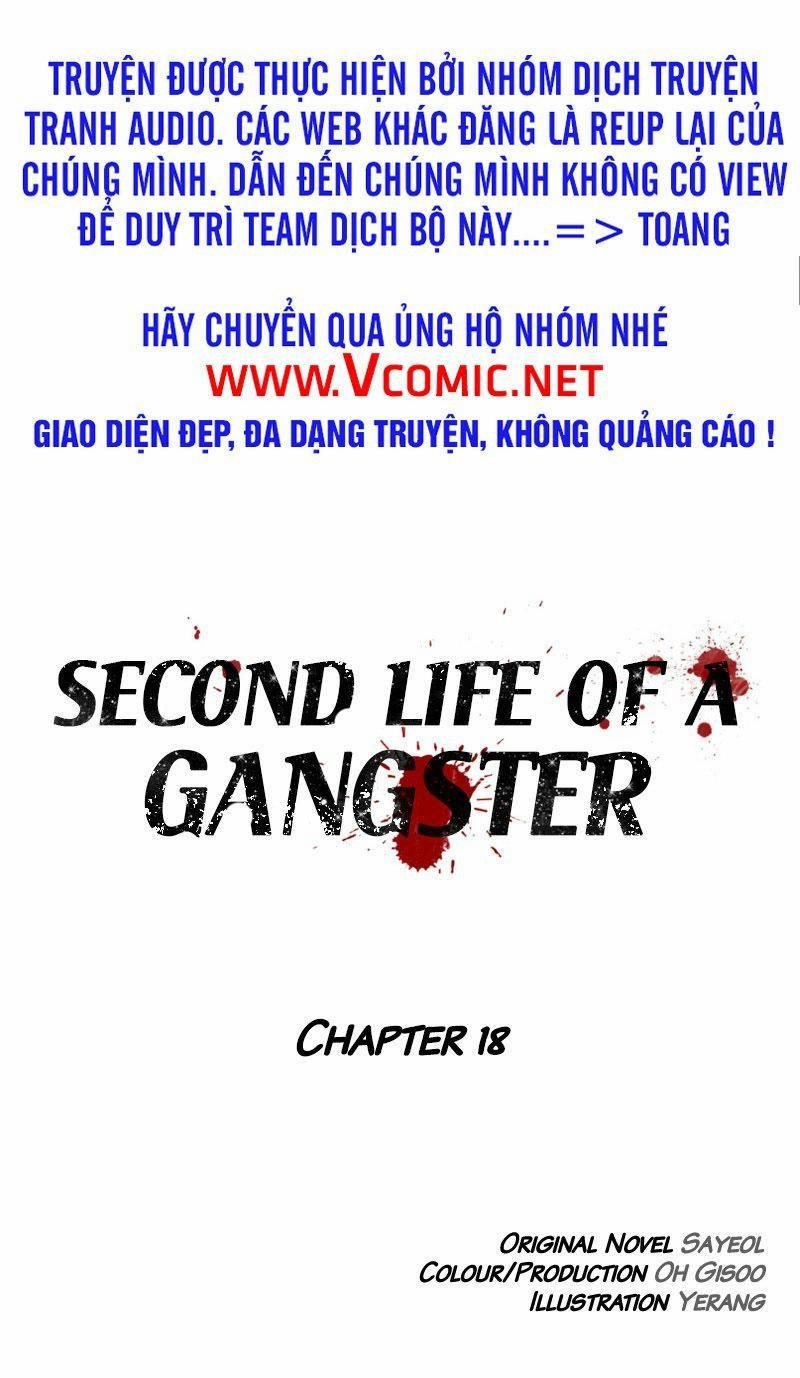Cuộc đời Thứ Hai Của Một Gangster 18 trang 0