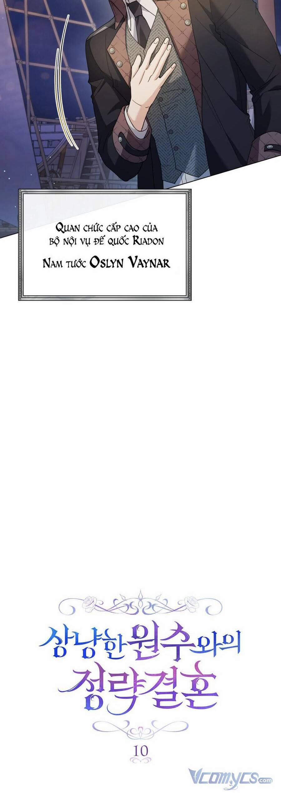 Cuộc Hôn Nhân Chính Trị Với Kẻ Thù Dịu Dàng 10 trang 10