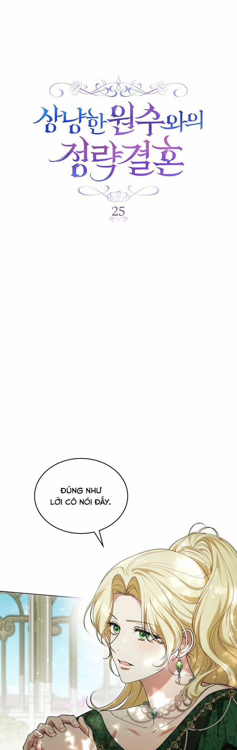 Cuộc Hôn Nhân Chính Trị Với Kẻ Thù Dịu Dàng 25 trang 2