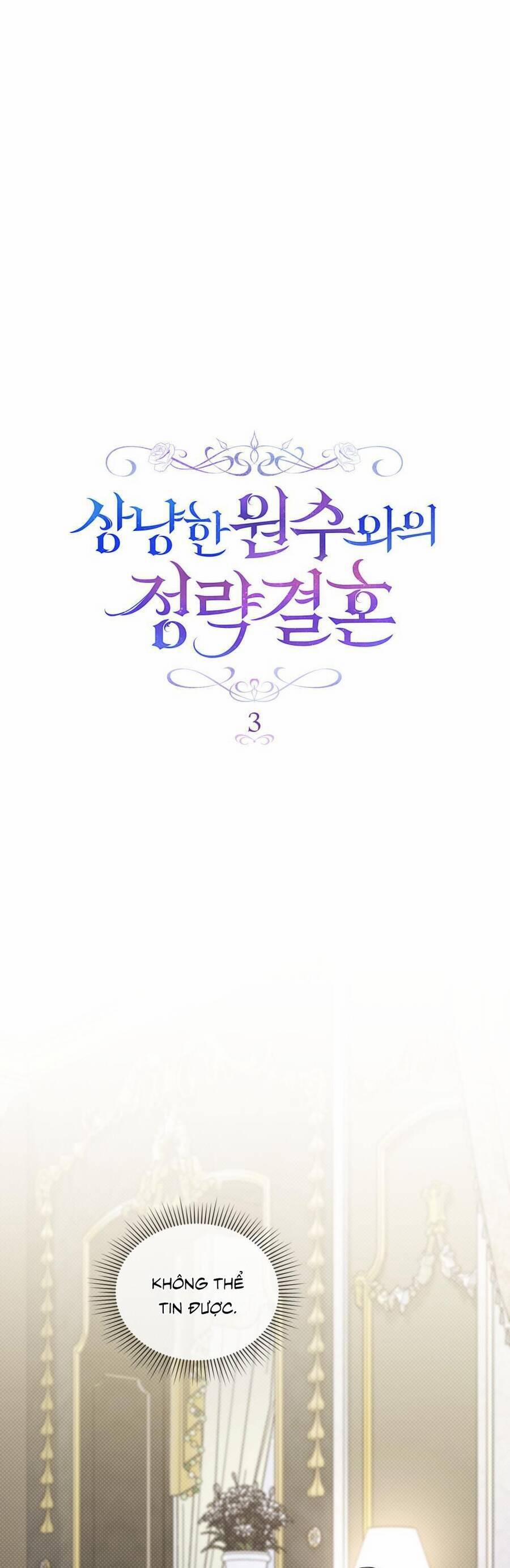 Cuộc Hôn Nhân Chính Trị Với Kẻ Thù Dịu Dàng 3 trang 10