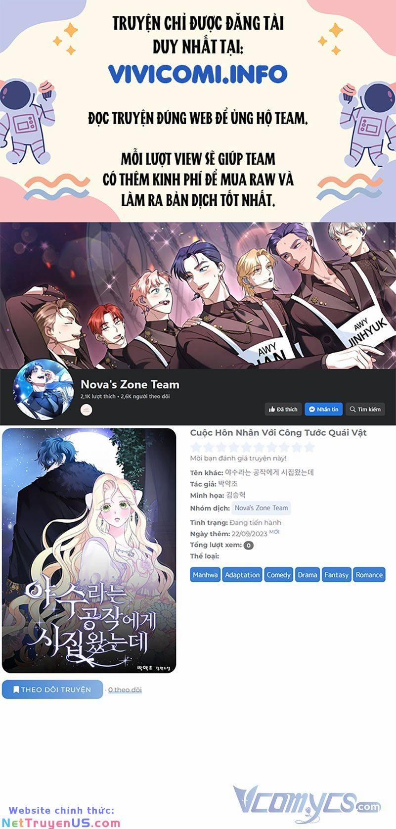 Cuộc Hôn Nhân Với Công Tước Quái Vật 8 trang 0