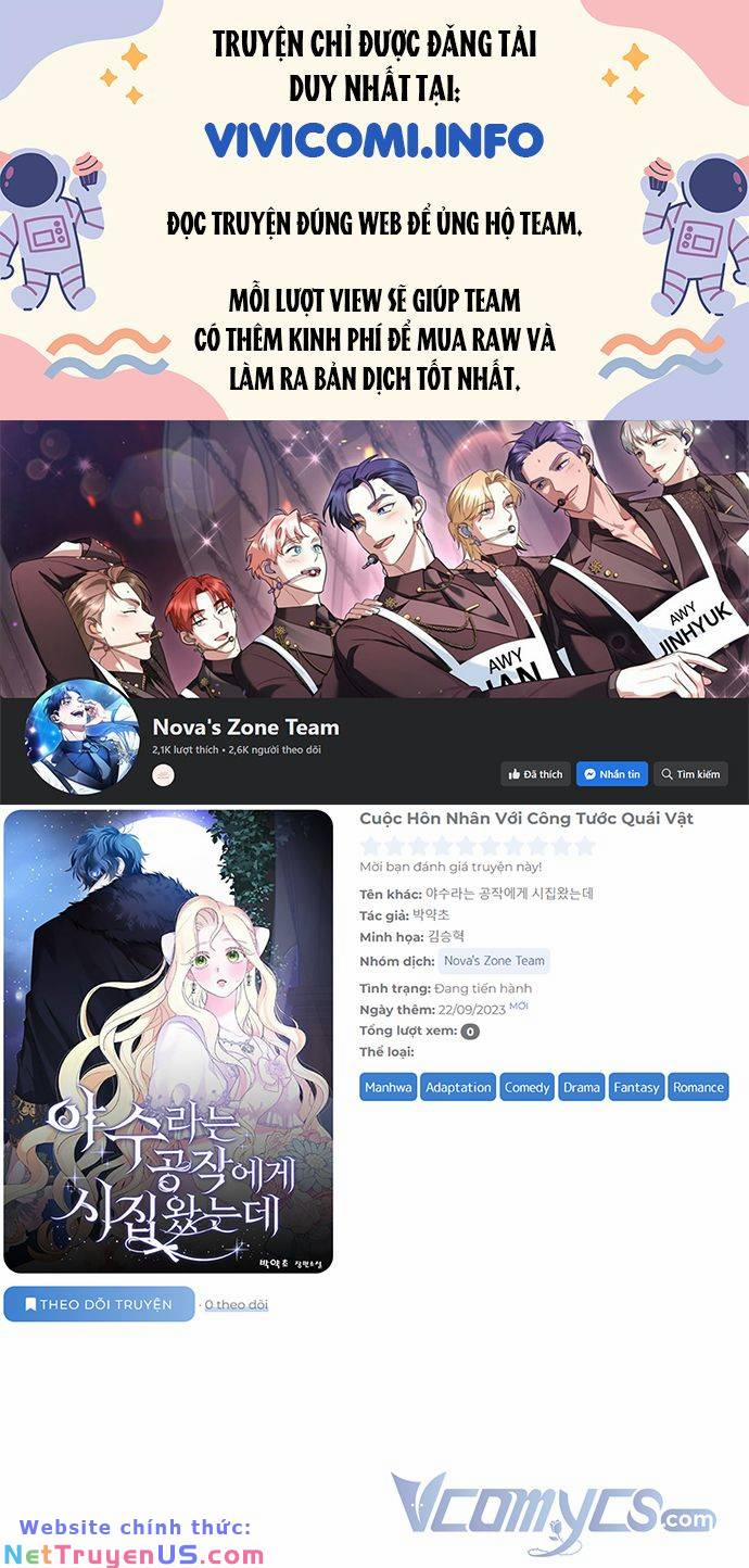 Cuộc Hôn Nhân Với Công Tước Quái Vật 9 trang 0