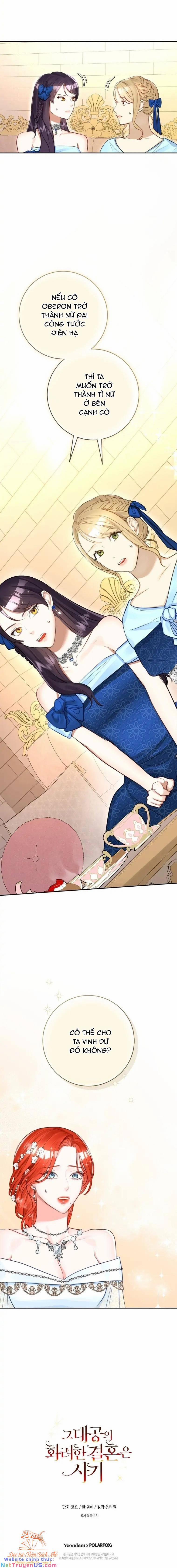 Cuộc Hôn Nhân Xa Hoa Của Đại Công Tước Là Giả 38 trang 9