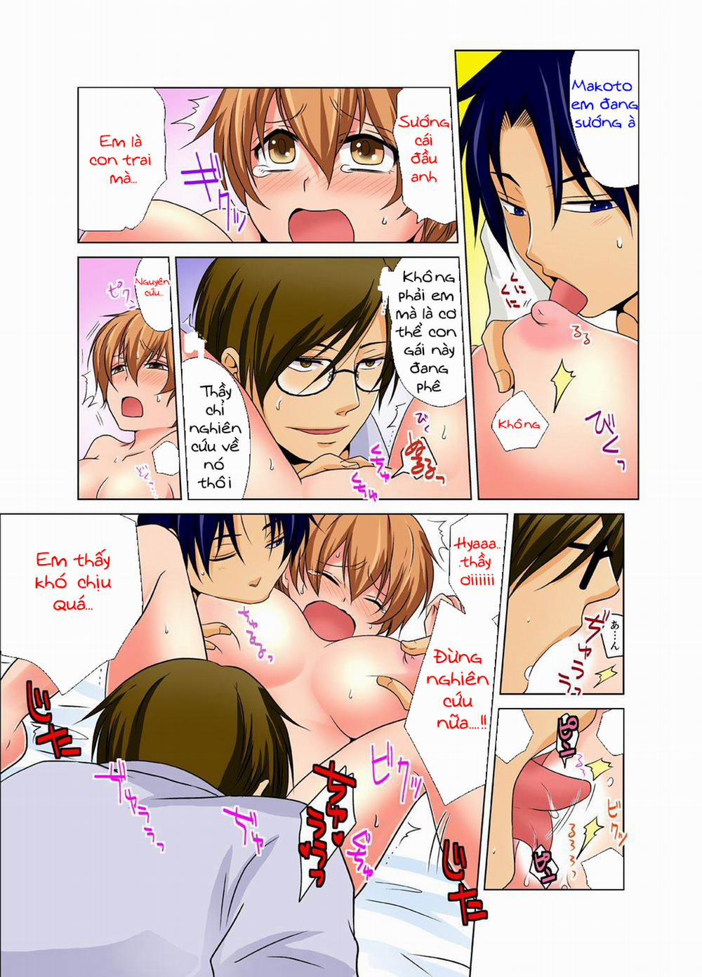 Cuộc Sống hóa gái của Makoto 1 trang 16