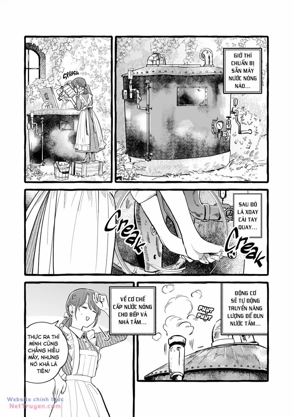 Cuộc Sống Khi Làm Hầu Gái Cho Pháp Sư Hướng Nội. 10 trang 4