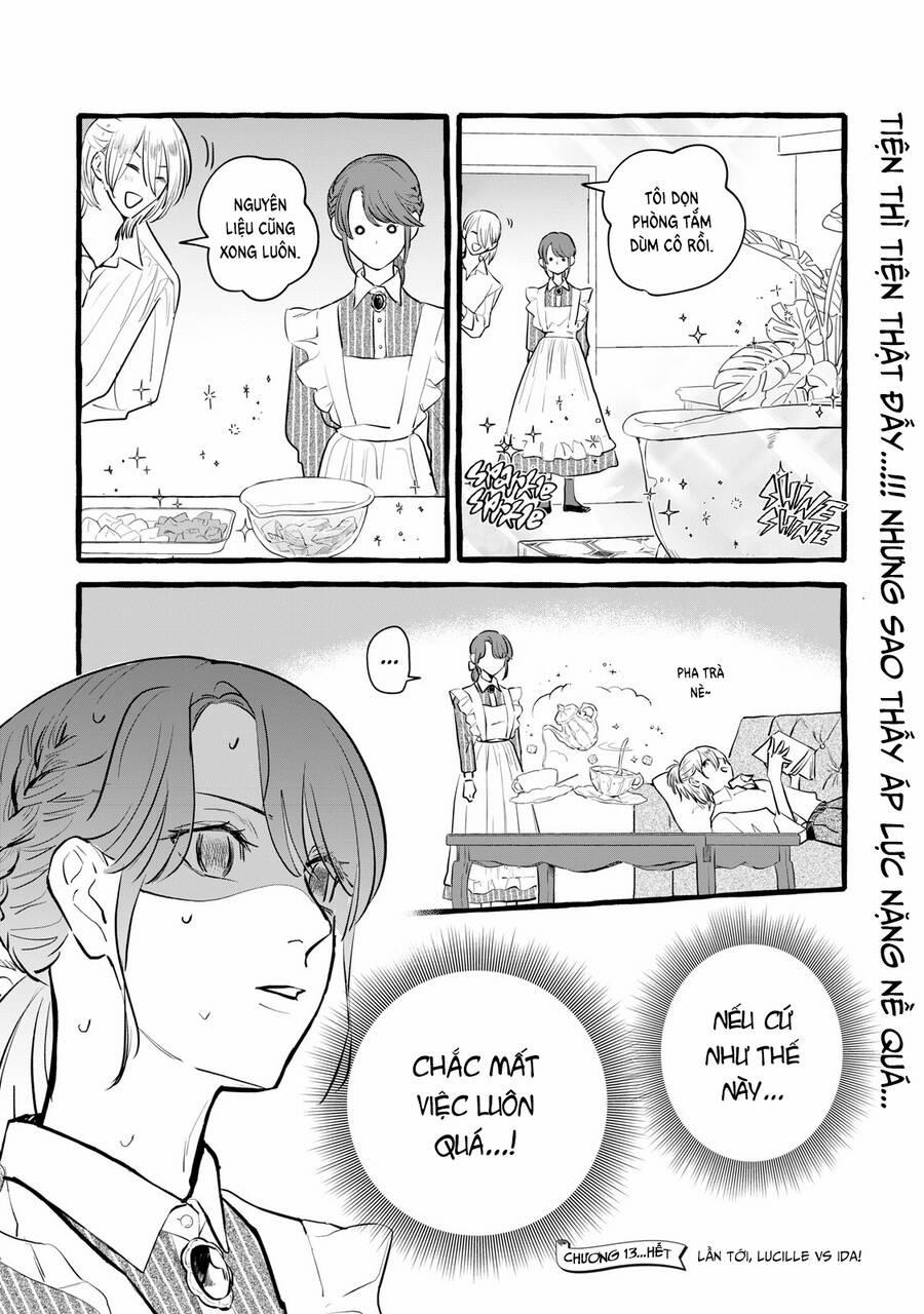 Cuộc Sống Khi Làm Hầu Gái Cho Pháp Sư Hướng Nội. 13 trang 30