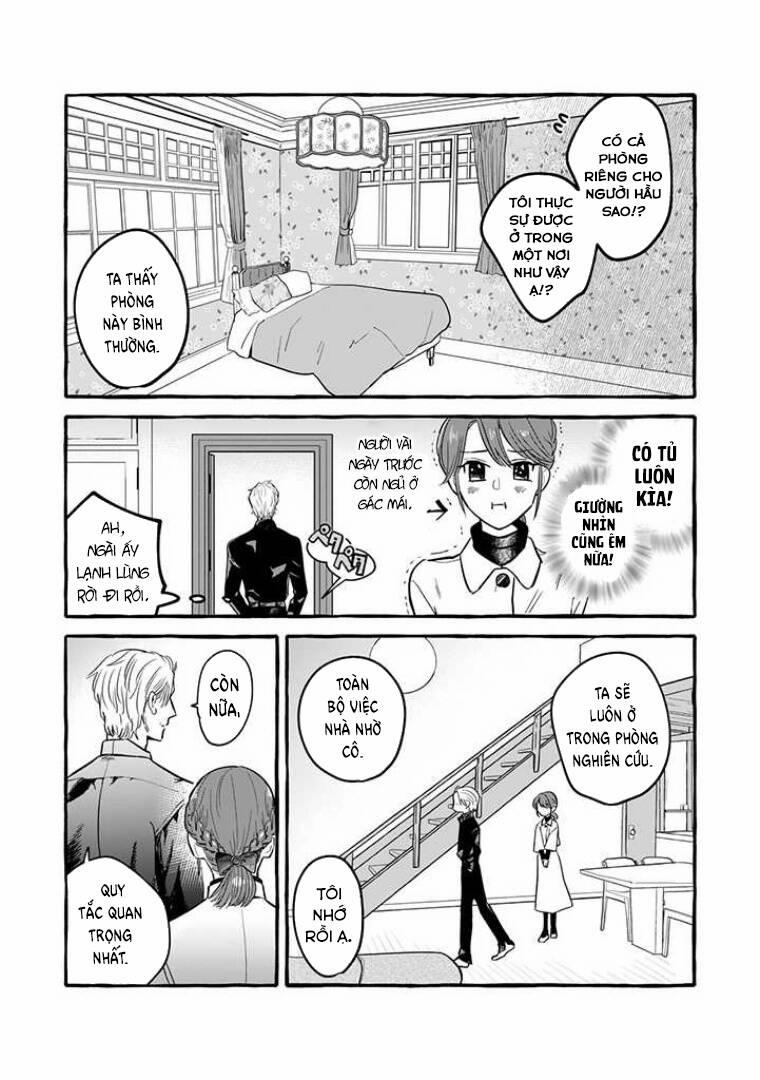 Cuộc Sống Khi Làm Hầu Gái Cho Pháp Sư Hướng Nội. 2 trang 8