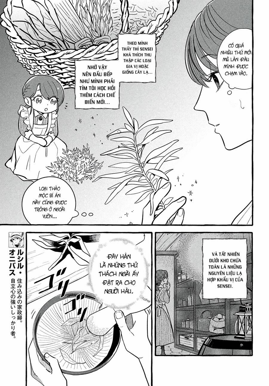 Cuộc Sống Khi Làm Hầu Gái Cho Pháp Sư Hướng Nội. 3 trang 3